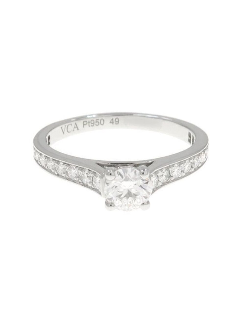 Van Cleef & Arpels Romance Solitaire Diamond Ring